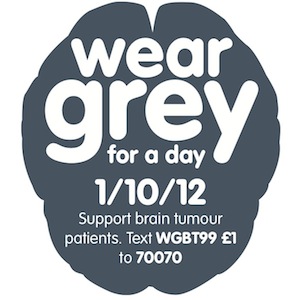 Wear Grey for brain tumours day